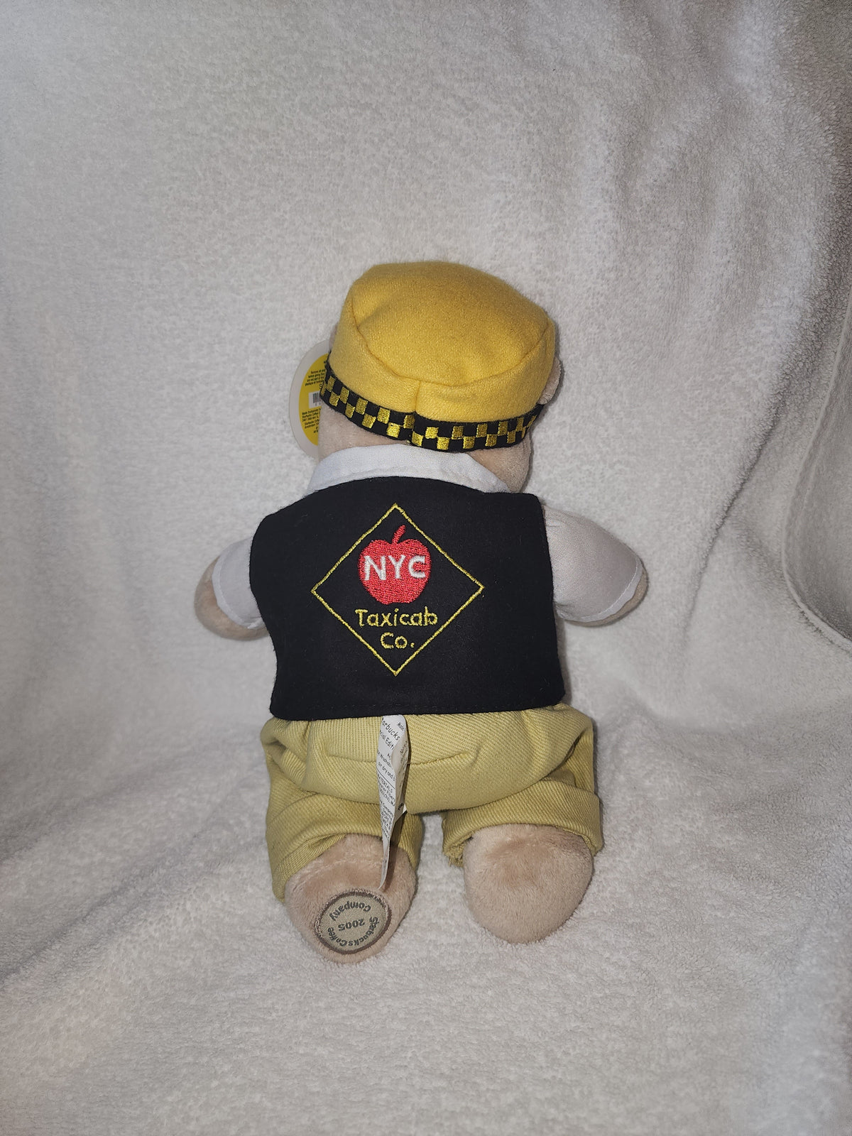 Starbucks Bearista 2005 NYC Taxi Driver Plush Bear Special Edition - Image 2