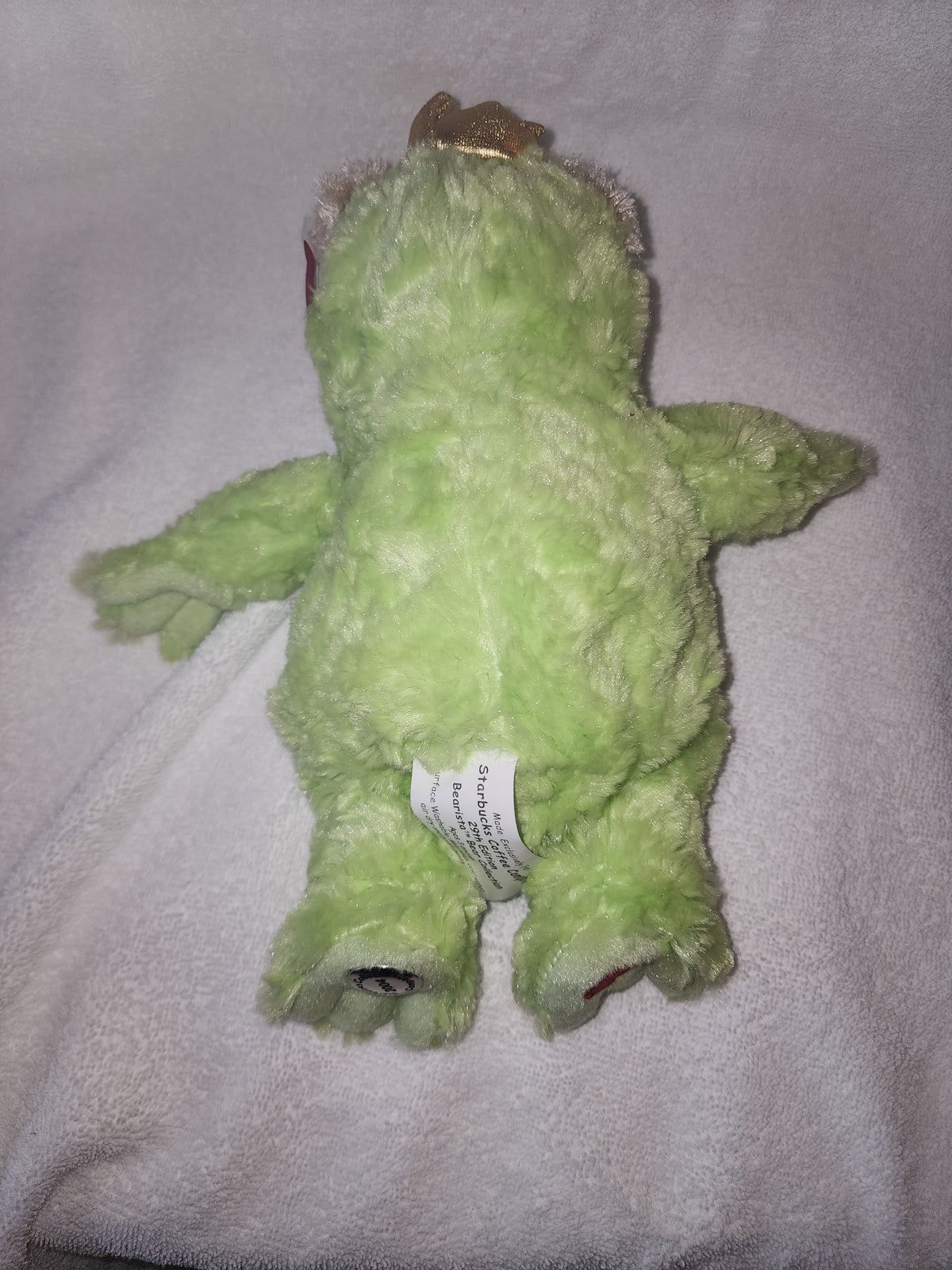 Starbucks Kiss Me 2004 Limited Edition Plush Bear Frog Costume - Image 3