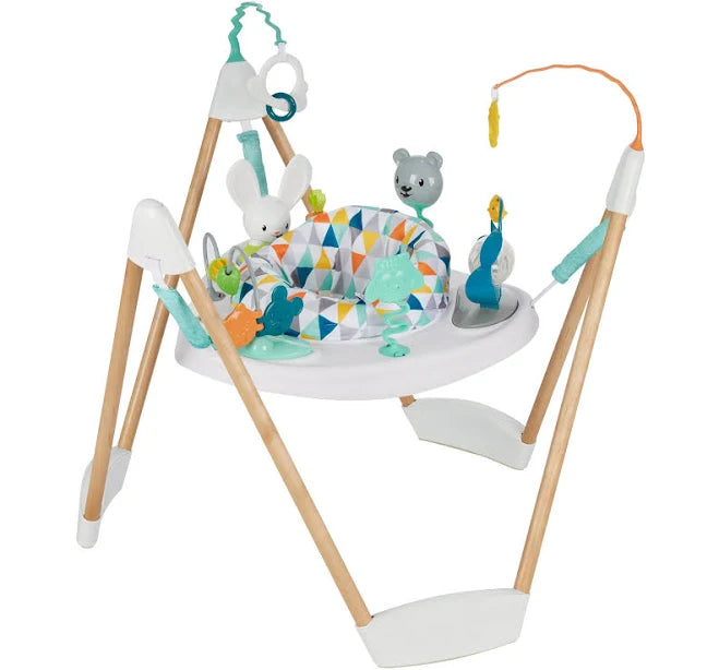 Evenflo Exersaucer Woodland Wonder Baby Activity Jumper - Image 1