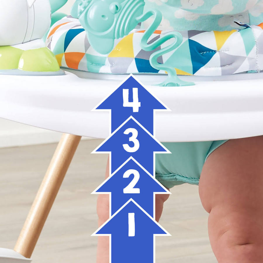 Evenflo Exersaucer Woodland Wonder Baby Activity Jumper - Image 4