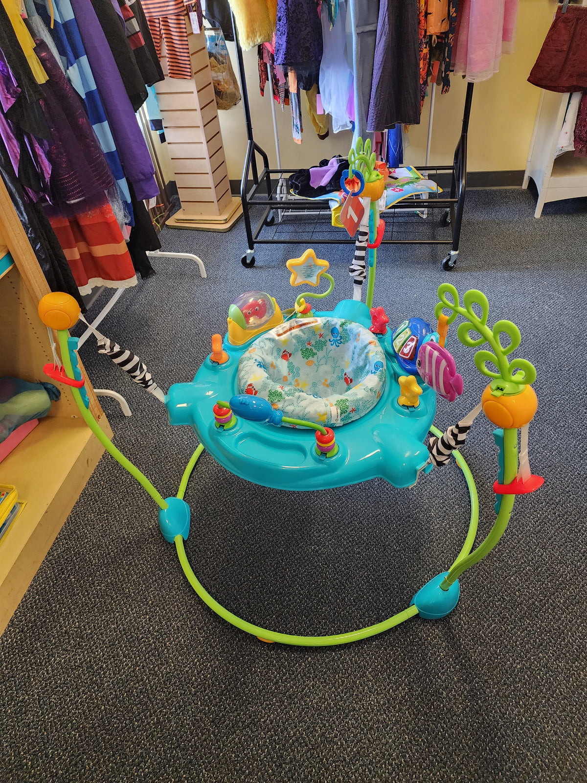 Baby Einstein Ocean Explorers Curiosity Cove 2-in-1 Activity Jumper - Image 2