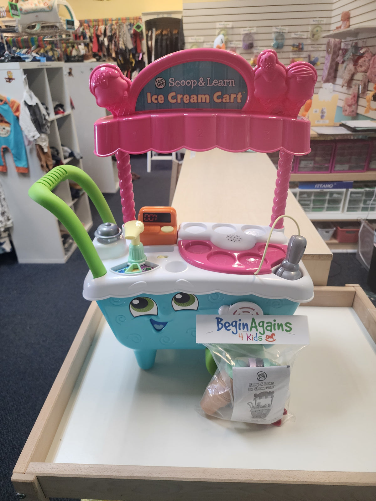 LeapFrog Scoop & Learn Ice Cream Cart Accessories Manual - Image 2